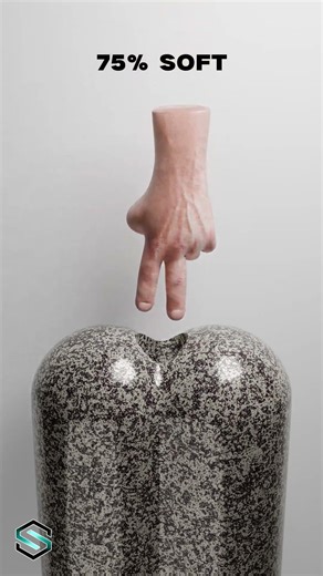 0% vs 100% Softness Hand Physics Simulation for Beginners