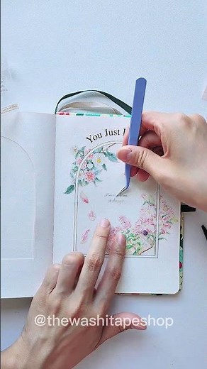 ASMR Aesthetic Journaling | Journal With Me | The Washi Tape Shop
