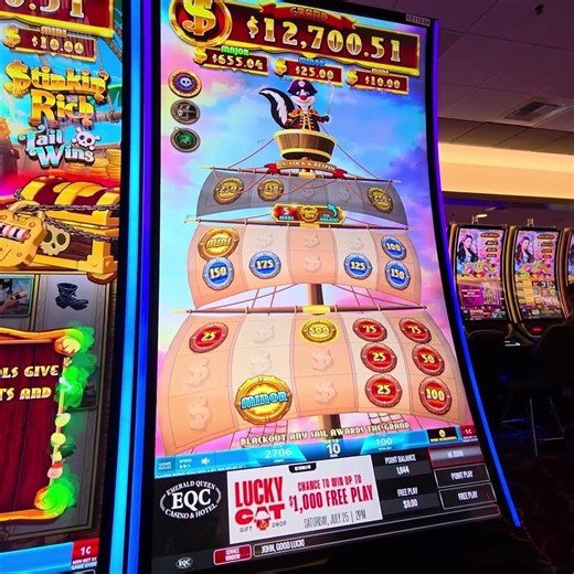new pirate stinkin rich slot machine lots of fun !!!! please like, share, subscribe thanks !