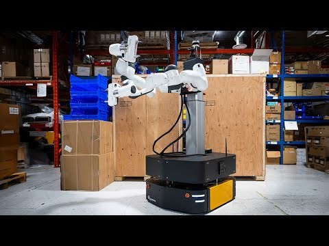 Dual-Arm Mobile Manipulator: Omnidirectional Ridgeback with Franka Research 3 Arms | From the Shop