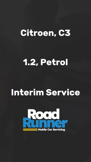 Road Runners | Citroën C3 • 1.2 Petrol • Interim Service 🔧 This vehicle received an interim service, carried out at the customer’s location. ✔️ Engine... | Instagram