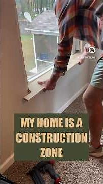 Tips for installing craftsman window casing. #diy #trim #windows #shed #craftsman