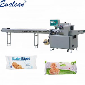 [Hot Item] High Quality Automatic Baby Diaper, Wet Tissue Wipe Packing Wrapping Machine