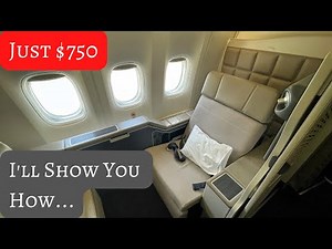 7hrs In This AMAZING Sky Suite | Kuwait Airways First Class