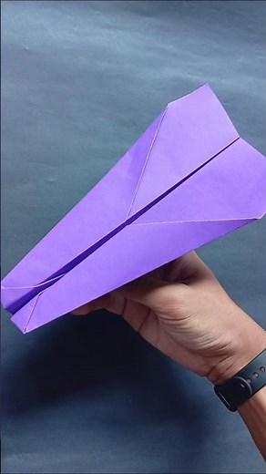 Avião de Papel que Voa Muito ✈️🔥 | Fácil e Rápido