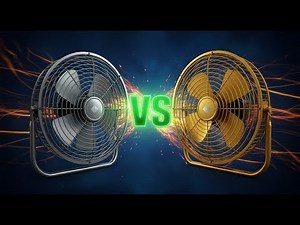 Metal Box Fan vs Metal Barrel Fan = Creating Harmonious Chaos