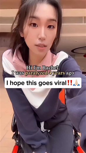 Rachel | Girl with Tumor & in Wheelchair | Pls make my dream come true🥹🤍 (REPOST and FOLLOW) Hi I’m Rachel, I became paralyzed 5 years ago because of a spinal cord tumor. Today,... | Instagram