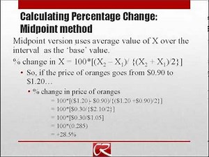 Elasticity Part 1: Definition and Calculation