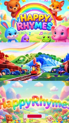 Color Train Adventure 🚂🌈 | Learn Colors with Benny 😄 #babysongs #kidssongs