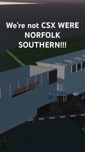 CSX Train meme #csxtransportation #railfan #roblox