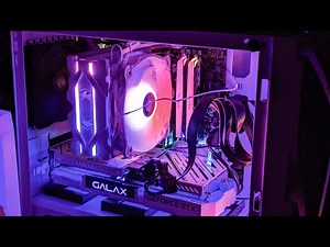 【自作PC】玄人志向の白いグラボ「GK-RTX3060-E12GB」と、ENERMAXの白いCPUクーラー「ETS-F40-W-ARGB」を取り付ける！【Pixel 4a (5G)】