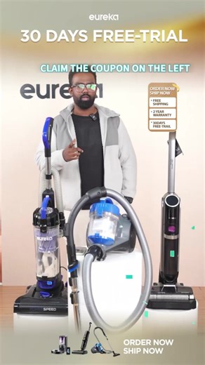 Eureka WhirlWind Bagless Canister Vacuum Cleaner 2.5L, Lightweight Powerful Vacuum for Carpets, Hard Floors & Pet Hair, Easy to Maneuver with Crevice Tool, Large Capacity Multi-Surface Cleaner, Great for Home, Jumpstart Sale, Automatic Cord Rewind