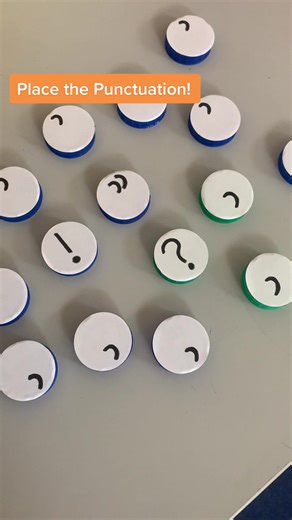 Place the Punctuation! #punctuation #punctuationmatters #englishgame #learningthroughplay #playbasedlearning #spag
