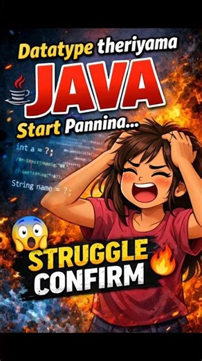 👉 What is Datatype in Java? #java #gaming #coding #learncoding #shortsfeed #shorts #learnjava