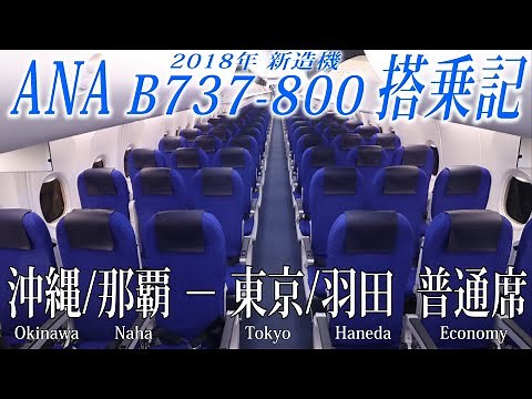 ４機しかないレア機材！ ANA B737-800新シート仕様機 搭乗記 沖縄/那覇−東京/羽田
