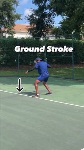 Groundstroke tennis technique basics