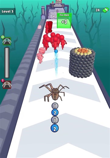 Spider Evolution 3D gameplay (Level 3)