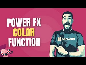 Color Function (Change Colors Easily) | Power Fx | Copilot Studio - Power Apps