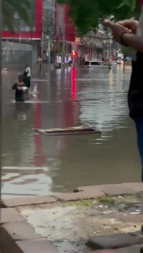 🔵⚪️Avenue de l’équateur, Kinshasa/ Gombe : Pluie du mercredi 03 Février