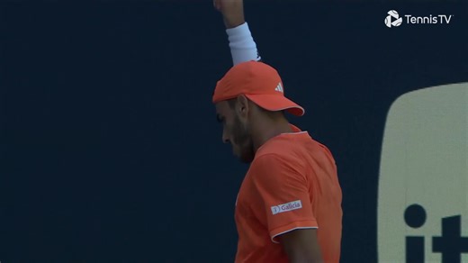 Francisco Cerundolo shows his class in Miami