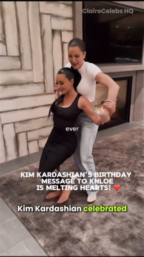 Kim Kardashian’s Heartfelt Birthday Message to Khloé Will Melt Your Heart ❤️🎉