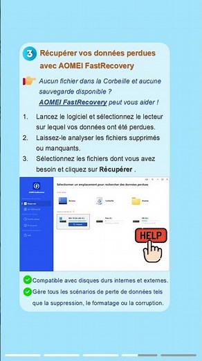 (3 méthodes) Comment récupérer des données de votre disque dur ?