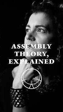 Assembly Theory, Explained — Sara Imari Walker | Long Now Talks