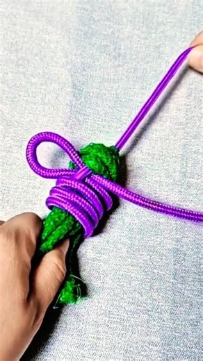 How to Tie Fishing Net Rope Properly | Strong & Easy Net Knot Method #handmade #craft #outdoors