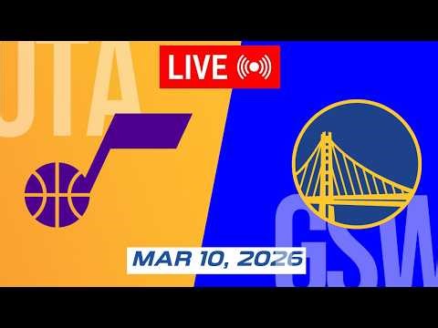 NBA LIVE! Golden State Warriors vs Utah Jazz | March 10, 2026 | 2026 NBA Season Live 2K