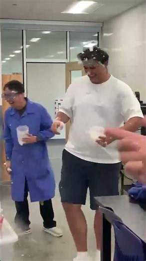 Instant Laughter: Hot Soapy Water Meets Liquid Nitrogen #funny #teacher #scienceeducation