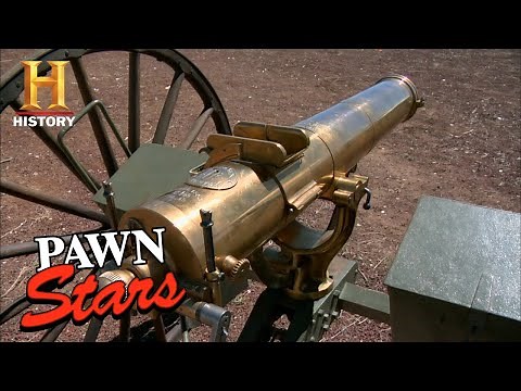 RARE & EXPENSIVE GATLING GUN PACKS A PUNCH (Season 4) | Pawn Stars