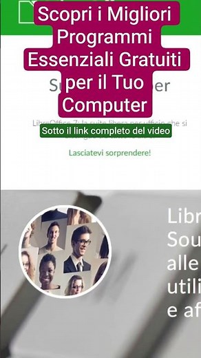 Scopri i Migliori Programmi Essenziali Gratuiti per il Tuo Computer! #windows #pc #computer