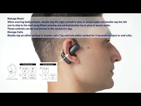 [All in one] How to Use soundcore AeroFit 2 | soundcore Support