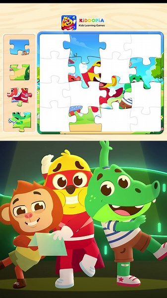 Captain Kidd Song | Jigsaw Puzzle Games For Kids | Kiddopia