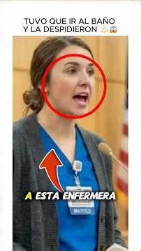 They denied her access to the bathroom after 9 hours and fired her 😱 #shorts #viral