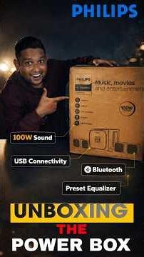 Philips Audio SPA8170B 4.1Ch Home Theatre | Quick Review Audio Test | 100W #best #hometheater