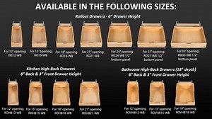 In Stock Modular Rollouts and Highbacks