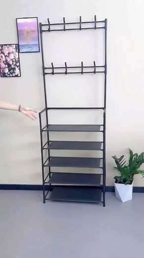Check out Multifunctional Shoe Rack Organizer Simple Floor Coat Rack Shoe Hat Rack 4 Layer at 63% off! ₱149 only. 🛒𝘿𝙄𝙏𝙊 𝙈𝘼𝘽𝙄𝘽𝙄𝙇𝙄👇 👉https://s.lazada.com.ph/s.l8vGh?cc 👉 https://s.shopee.ph/10iqTZuXiC #ShoeRackOrganizer #MultifunctionalOrganizer #HomeOrganization #EntrywayStorage #HallwayStorage #SpaceSavingSolutions #OrganizedHome #ClutterFreeHome #HomeDecor #InteriorDesign #ShoeRack #CoatRack #UmbrellaStand #BagOrganizer #StorageSolutions #ModernHomeDecor #MetalRack #EasyAssembly