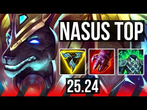NASUS vs TEEMO (TOP) | 47K damage, Unsealed Spellbook | BR Grandmaster | 25.24
