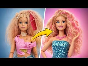✨ Old Doll Makeover! Hair, Outfit & Beauty Transformation