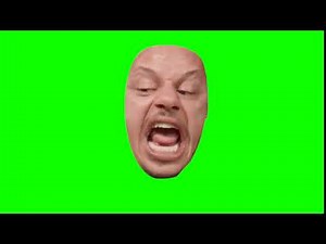 Eric Andre show screaming green screen