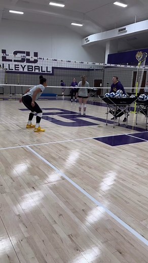 Feel the Power of the Middle Blocker in LSU Volleyball