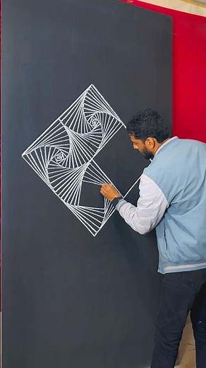 How to draw New Line Design Art #art #youtubeshorts