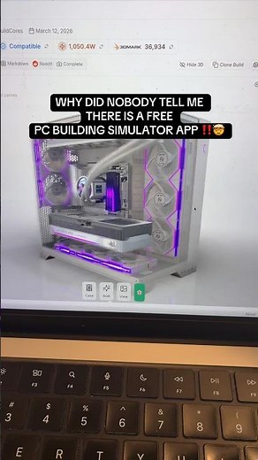 THERE IS A FREE PC BUILDING SIMULATOR APP ‼️🤯 #free #pcbuild #pcgaming #setup #pcmasterrace