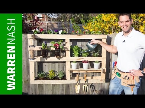 Building a Pallet Vertical Garden - Easy DIY by Warren Nash