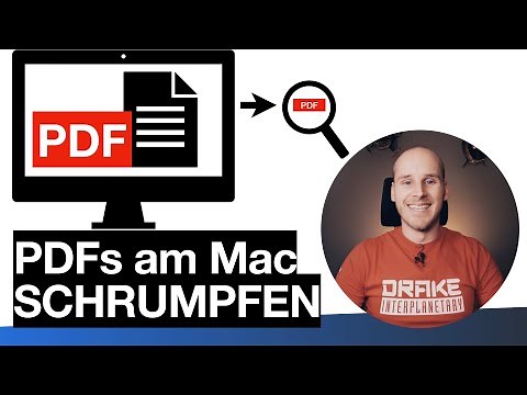 🍎 PDFs am Mac verkleinern | Automator Tutorial