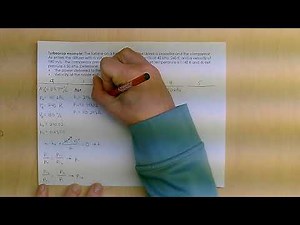 Thermodynamics Example 35b: Turbojet