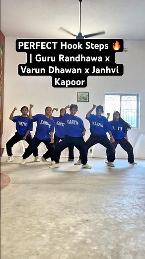 PERFECT Hook Steps 🔥 | Guru Randhawa x Varun Dhawan x Janhvi Kapoor #dance #shorts #perfect