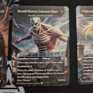 Attack on Titan Eldrazi MTG Proxy Deck, 108 Cards - Etsy