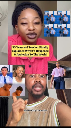 33 Years Old Maths Teacher Finally Explains What Happens & Apologize #viralvideos #fyp #reels #viralvideo #ukreels #usareels #lifestyle #uk #usa | BabaPreshy comedies